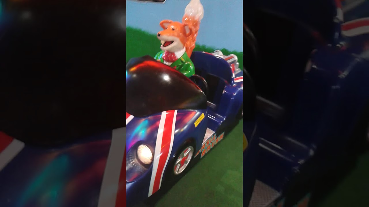 Amutec Basil Brush Car Kiddie Ride YouTube