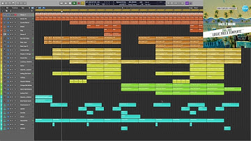 Logic Pro X Template Back 2 Miami (Chill Out) #logicproxtemplate #logicprox #logicpro