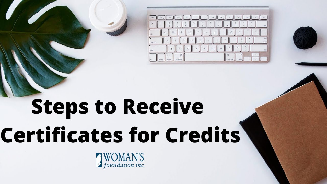 Steps to Receive Certificates YouTube