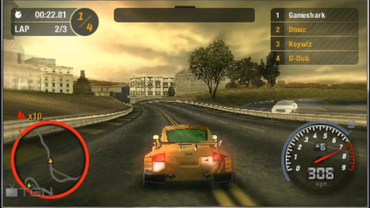 Need for Speed Most Wanted 5-1-0 cheats (psp ppsspp) - YouTube