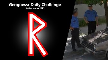 Geoguessr Daily Challenge - 06 December 2025 - Comeback