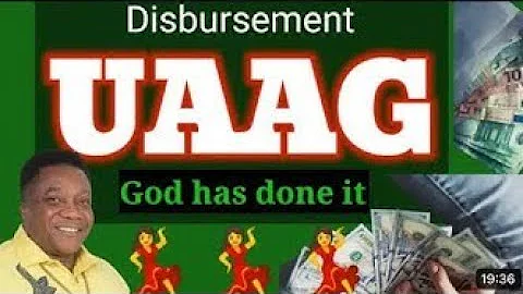UAAG: DISBURSEMENT IN THE XMAS PERIOD | SEE DETAILS  | SHARE WIDELY 