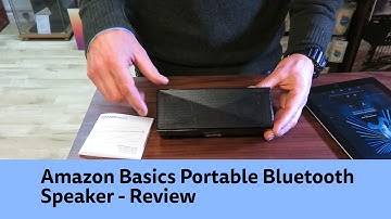 Amazon Basics Portable Bluetooth Speaker Review