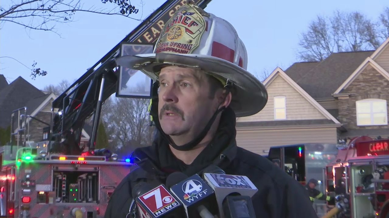 Fire chief on fire that ripped through Simpsonville home YouTube