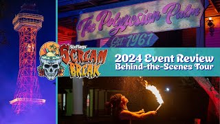 Scream Break 2024, Six Flags Over Texas | Full Event Review & Behind-the-Scenes Haunted House Tour
