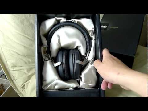 "First Look" Sony MDR-Z1000 headphones Unboxing