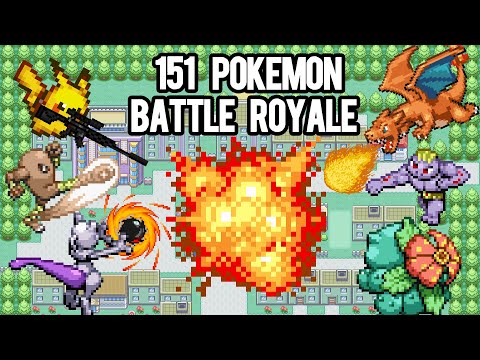 Pokemon Battle Royale with ALL 151 Pokemon