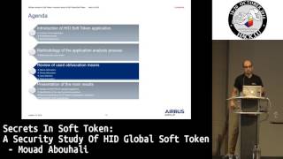 Hack.lu 2016 Secrets in Soft Token: A security study of HID Global Soft Token by Mouad Abouhali screenshot 2