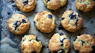 Best Lemon-Blueberry Scones