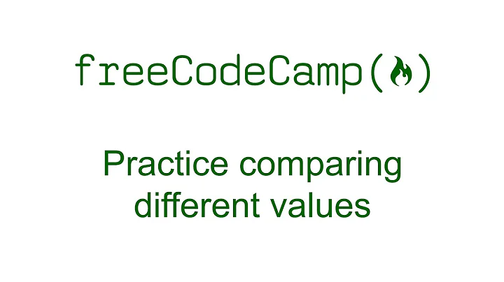 Practice comparing different values - Basic JavaScript - Free Code Camp