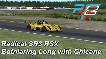 Radical SR3 RSX at Botniaring Long with Chicane - rFactor 2