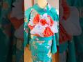 浴衣 兵児帯簡単アレンジ｜華やかフラワーコサージュの結び方