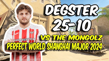 CS2 POV HEROIC degster (25/10) vs The MongolZ (Mirage) @ Perfect World Shanghai Major 2024