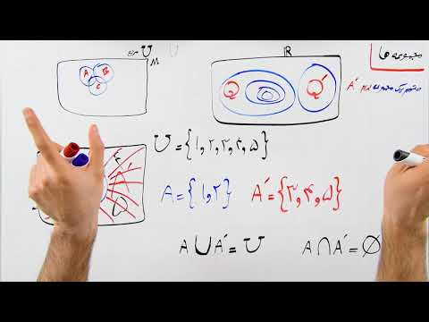 مجموعه ها بخش 6 متمم یک مجموعه قوانین دمورگان