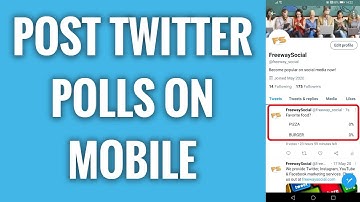 How To Post Twitter Polls On Mobile