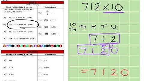 YEAR 6 Mini-maths Video Tutorial - Week 4 - Monday