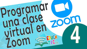 4 Programando una clase virtual con Zoom