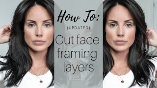 How To:  Cut Face Framing Layers | UPDATED