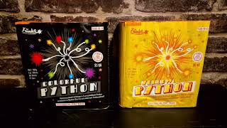 Celebrity Funke - Colourfull Python 20's & Yellow Python 20's. Wealth