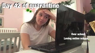 Online school morning routine  *quarantine Edition*