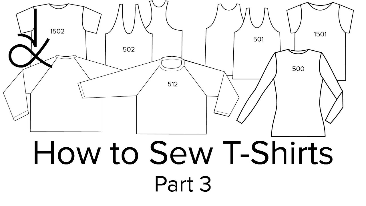 Basic T-shirt Pattern / Sewing Project Stretch Fabric / PATTERN DRAFTING  TUTORIAL 1 