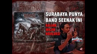 wisnuslaughter #4 BRAIN DAMAGE - Indulging Cannibalistic For Mutilation ( REVIEW )