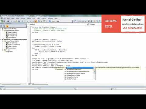 Dynamische Filters voor Numbers (Filter terwijl u typt) - Excel Tutorial