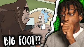 RICK VS BIGFOOT!! | Rick and Morty Season 7 Episode 7-9 REACTION |