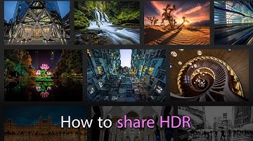How to share HDR images on the web with Lightroom