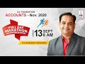 CA Foundation - Accounts II Full Day Marathon Revision Batch II CA Sandeep Desarda