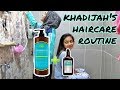 Khadijah's haircare.