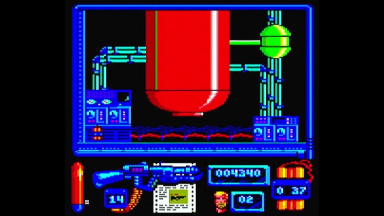 NAVY MOVES I y II // AMSTRAD // GAMEPLAY