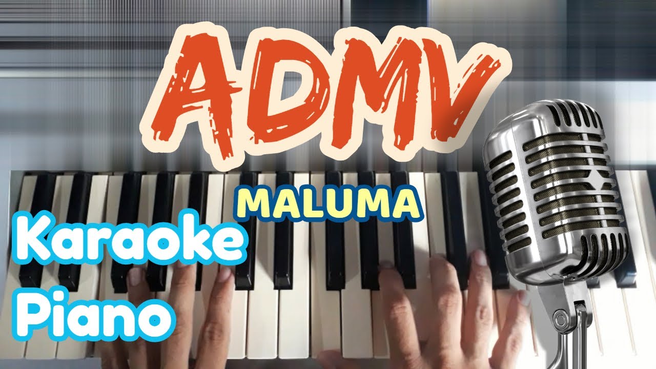 Como tocar ADMV - Maluma en piano | Amor De Mi Vida | Tutorial | Acordes -  YouTube