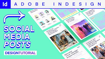 Create SCROLL-STOPPING Social Media Posts!  |  Design Tutorial  |  Adobe InDesign