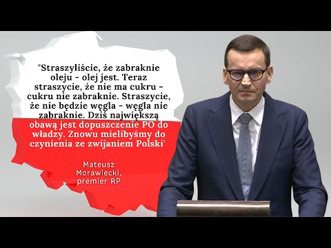 Premier dał popalić Platformie. Borys Budka nie miał nic do powiedzenia