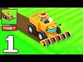 Mow It All: Idle Farm Tycoon - Gameplay Walkthrough Part 1 - Farming Machines Clear (iOS, Android)