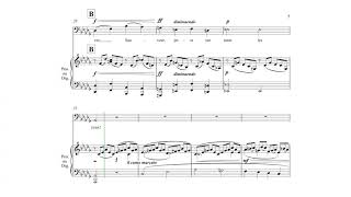 Basse - Cantique de Jean Racine, G. Fauré