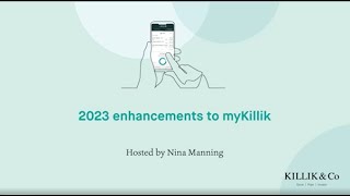 2023 enhancements to myKillik