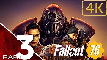 FALLOUT 76 Gameplay Walkthrough Part 3 FULL GAME No Commentary (PS5) - C.A.M.P
