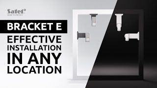 Install Alarm Devices in Any Location with BRACKET E | SATEL Resimi