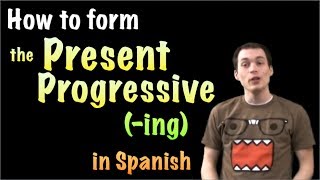 How to form the Present progressive (ING) in Spanish