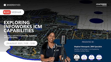 🌊 Prevent Urban Flooding – Join Our Autodesk InfoWorks ICM Webinar