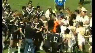 New Zealand Haka fight