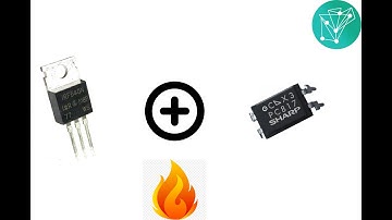 MOSFET Gate driver circuit using optocoupler!