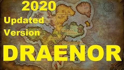 How to get to Draenor from Orgrimmar in shadowlands