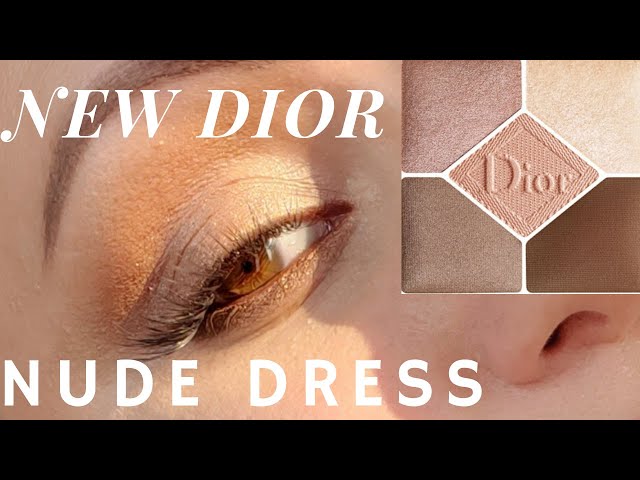 NEW DIOR | NUDE DRESS | | EYESHADOW PALETTE | NEW BEAUTY - YouTube