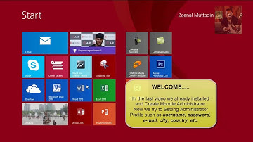 Video Tutorial Pembuatan e-Learning Dengan CMS Moodle Tahap 2 (Membuat Administrator Profile 1)
