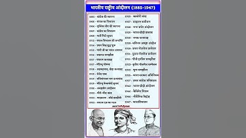 राष्ट्रीय Andolan🔥| GK One Liner for Bihar Police SI & Constable Exam #bihardaroga #ssc #rrb #gk