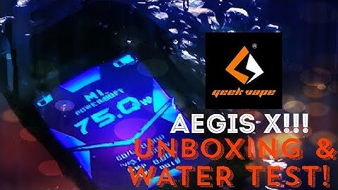 AEGIS X DETAILED UNBOXING