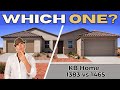 Which KB Home Floor Plan Is Better? | 1383 vs 1465 | Tucson New Construction | Mirador Ridge